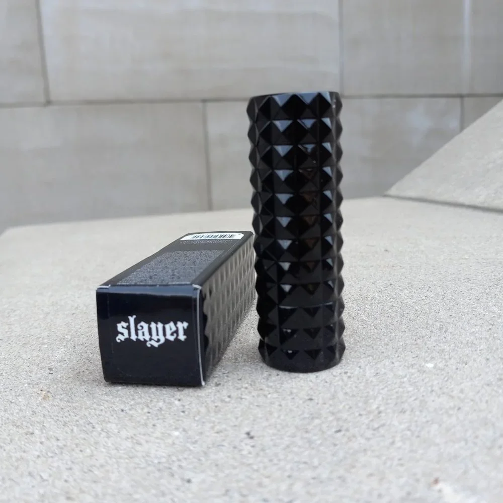 Kat Von D, KVD  Studded Kiss Creme Lipstick SLAYER (Black)  RETIRED  3.4 g NWB